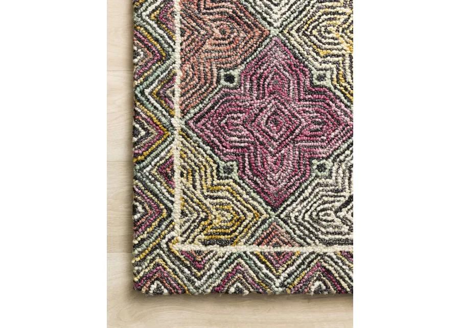 Spectrum SPE03 Charcoal/Multi 7'9" x 9'9" Rug