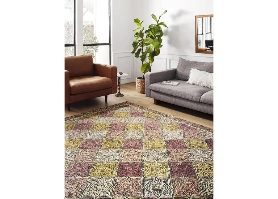 Spectrum SPE03 Charcoal/Multi 7'9" x 9'9" Rug