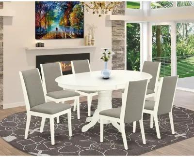 Dining Room Set Linen White