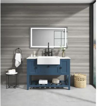 Solid Wood Bathroom Vanities Without Tops 48 In. W X 20 In. D X 33.60 In. H Bath Vanity