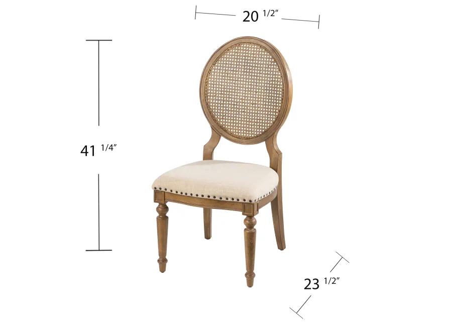 Kippview Upholstered Dining Chairs 2pc Set