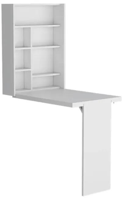 Foldable Table Tacoma, Living Room, White