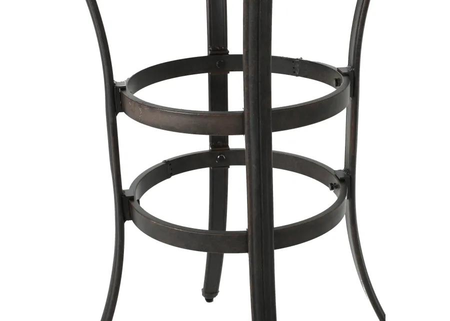 ALFRESCO 37” ROUND BAR TABLE