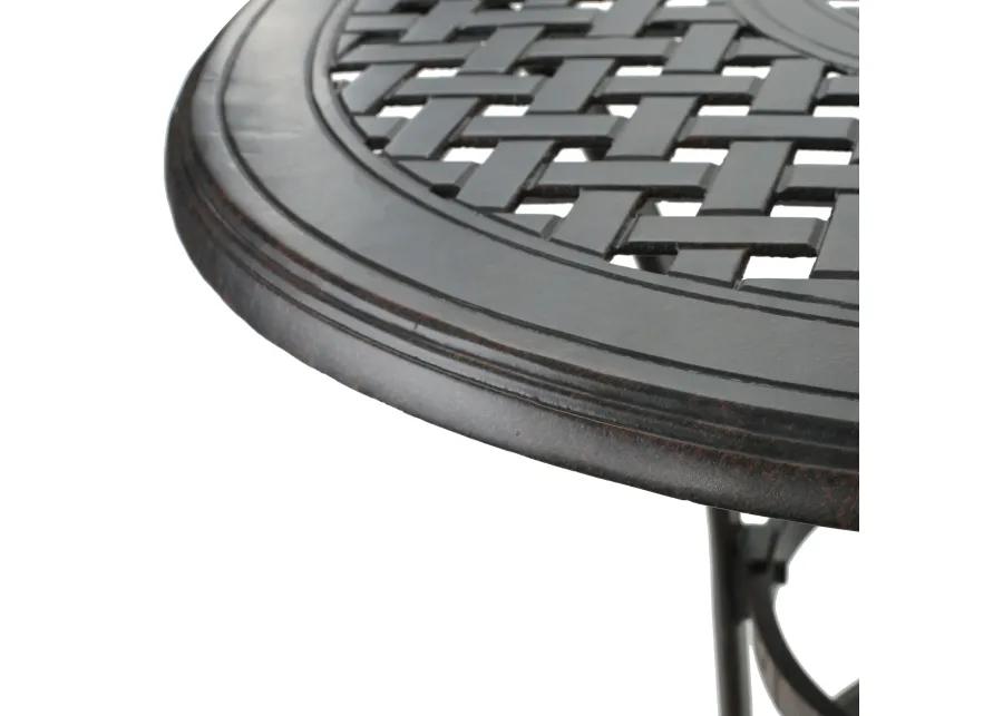 ALFRESCO 37” ROUND BAR TABLE