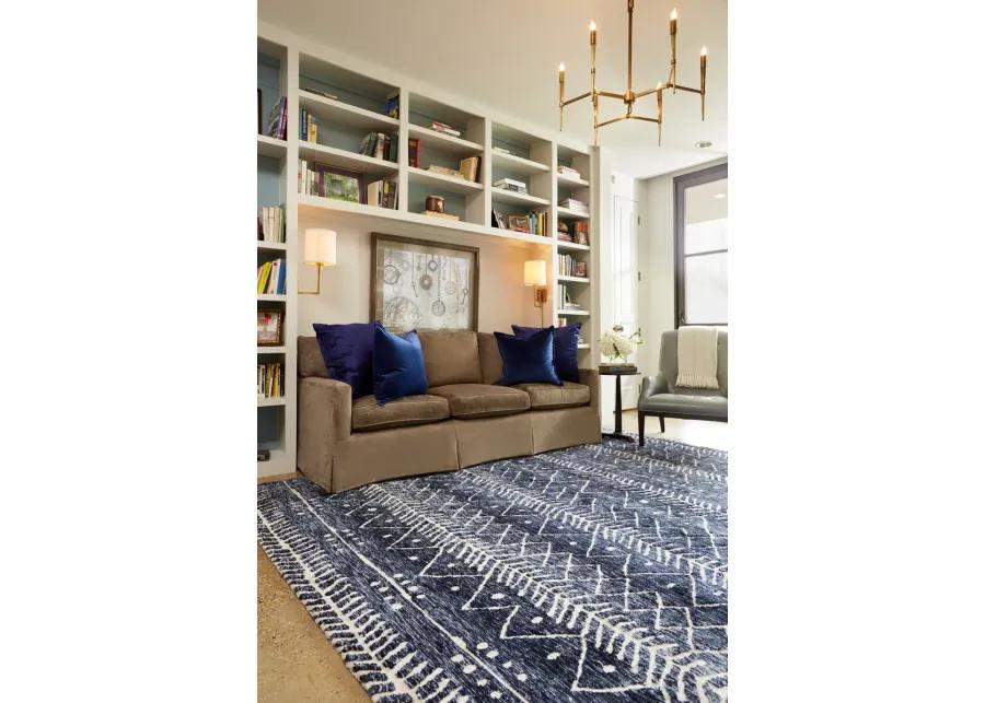 Colton 8318F Blue/Ivory 9'6" x 13'6" Rug