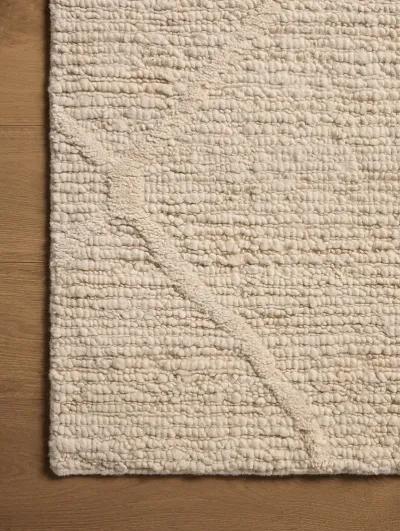 Cline Ivory 4'0" x 6'0" Accent Rug