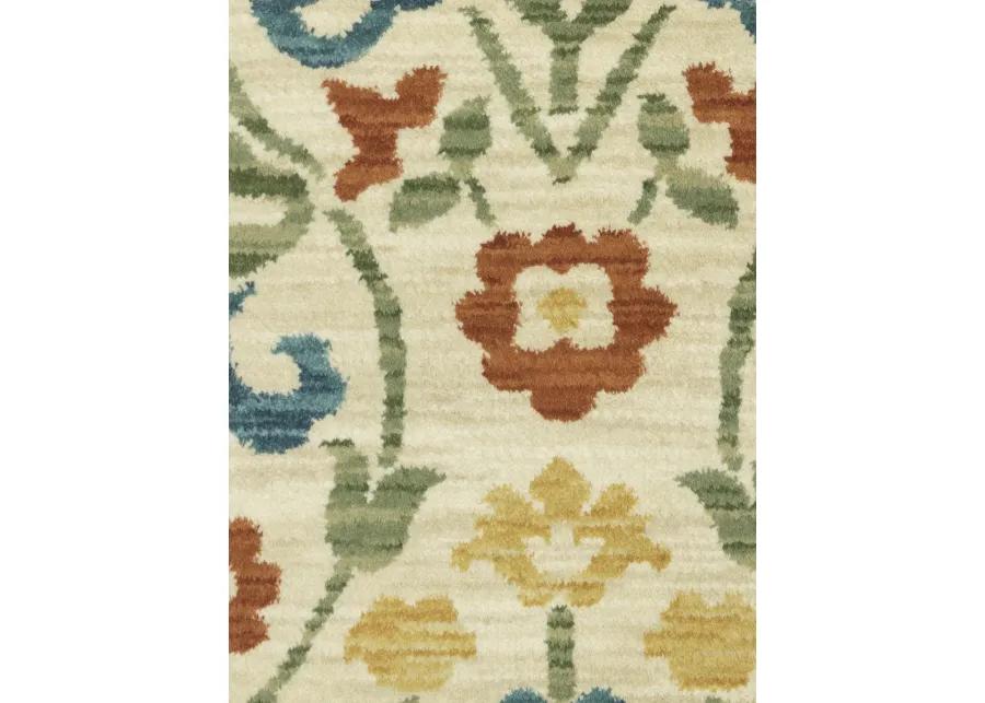 Francesca 2'3" x 7'6" Ivory Rug