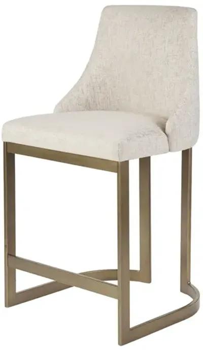 Gracie Mills Dillon Modern Upholstered Counter Stool