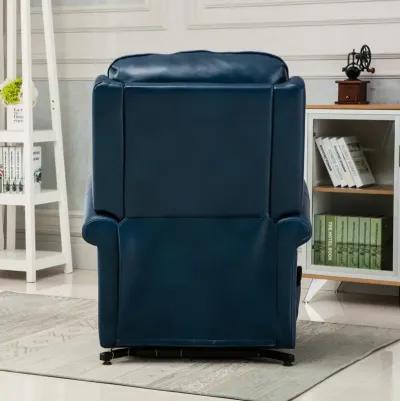 Comfort Pointe Lehman Navy Blue Traditional Lift Chair