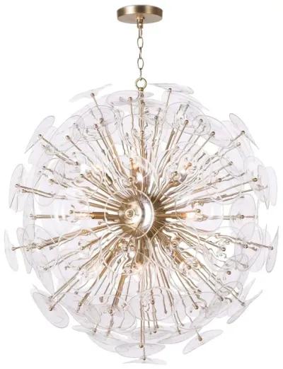 Poppy Glass Chandelier Large