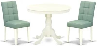 3 Piece Dining Table Set consists A Dinner Table