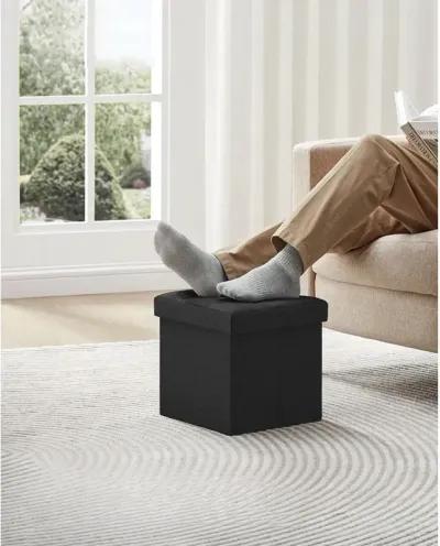 Folding Storage Ottoman Cube for Versatile Space-Saving Solutions