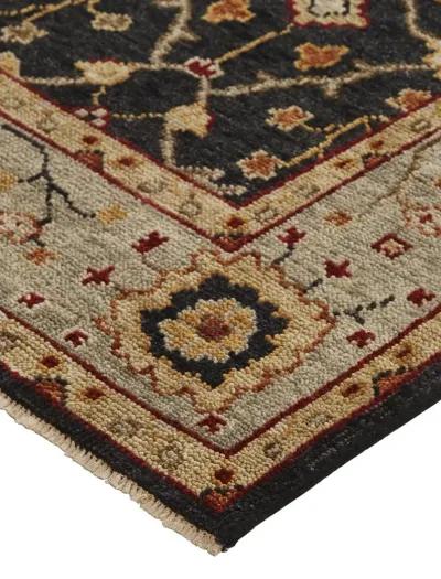 Carrington 6500F Black/Gold/Gray 9'6" x 13'6" Rug