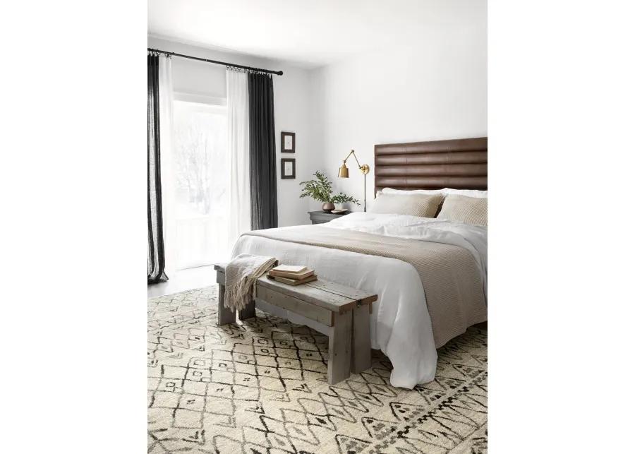 Emory EB09 Black/Ivory 3'10" x 5'7" Rug