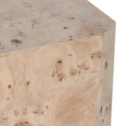 Avena Burl End Table