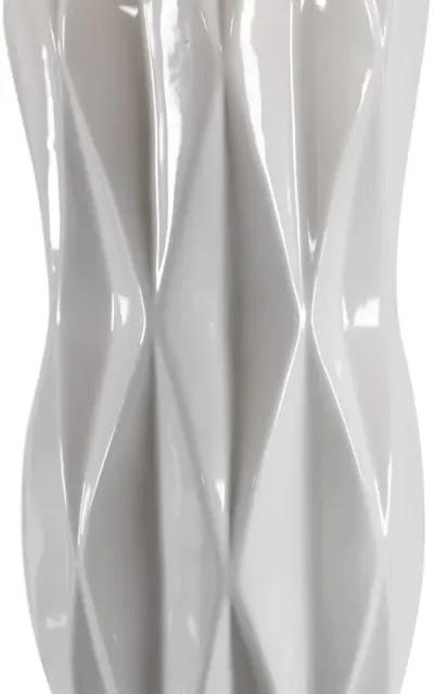 Uttermost Malena Glossy White Table Lamp