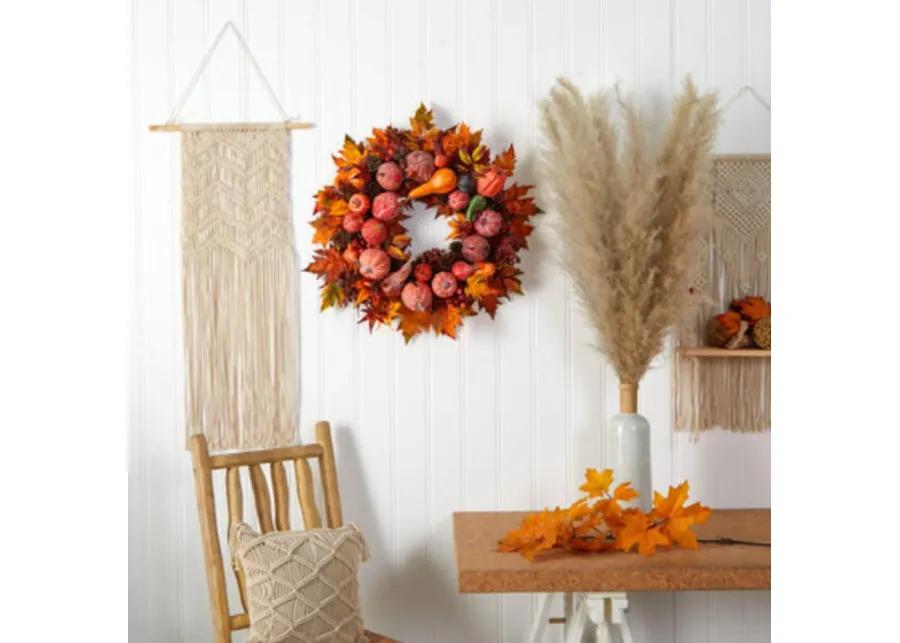 HomPlanti 28" Harvest Wreath