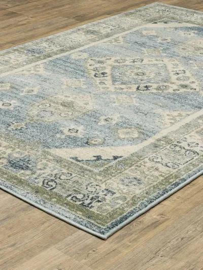 Branson 5'3" x 7'3" Blue Rug