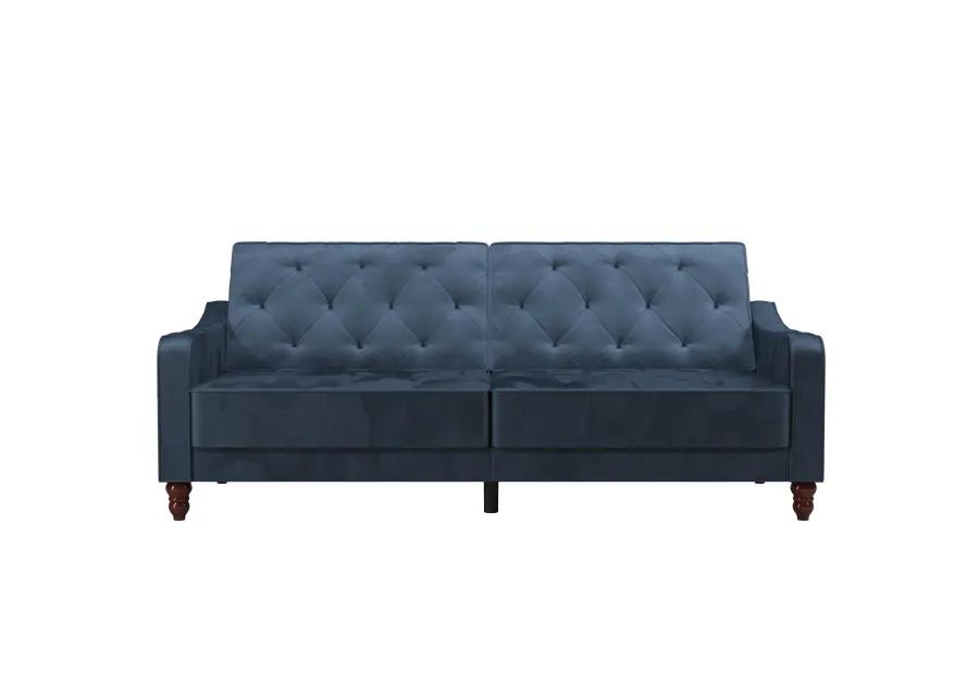 Vintage Tufted Split Back Futon