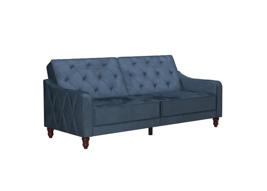 Vintage Tufted Split Back Futon