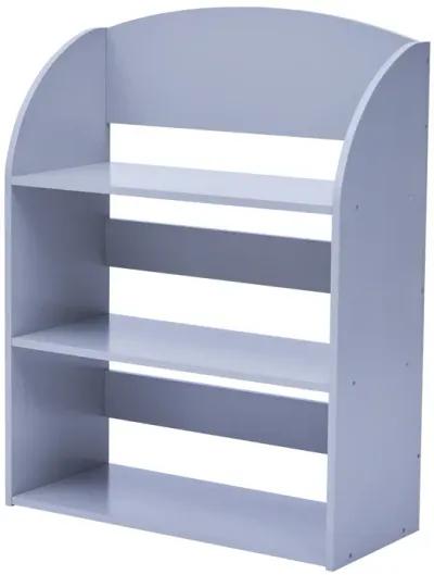 Fantasy Fields - Plain Kids  3  Shelf Bookcase - Grey