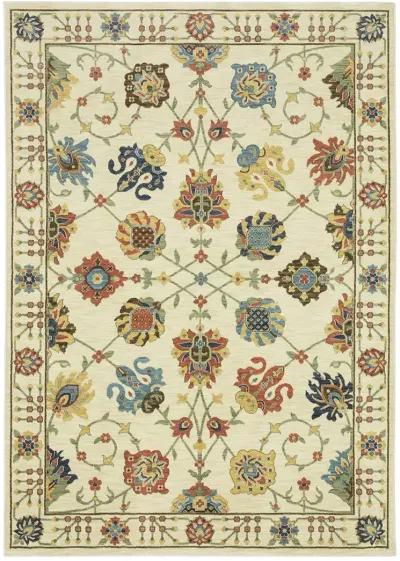 Francesca 5'3" x 7'6" Ivory Rug