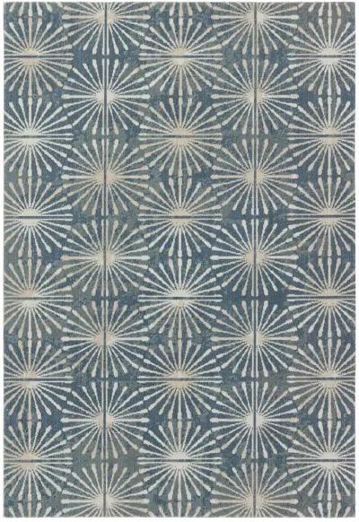 Polaris Calvary Blue 5'3" x 7'6" Rug