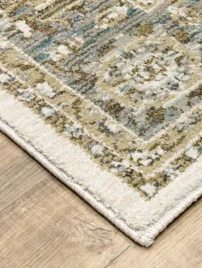 Andorra 6'7" x 9'6" Ivory Rug