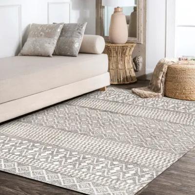 Ifrane Berber Geometric Stripe Area Rug