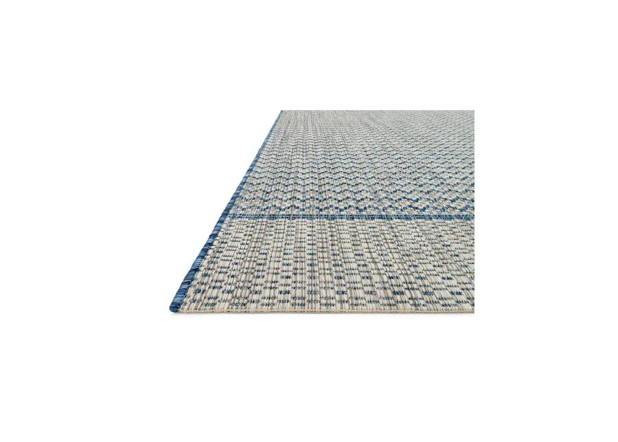 Isle IE03 Grey/Blue 3'11" x 5'10" Rug