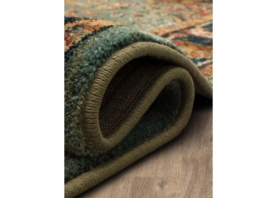 Spice Market Deir Aquamarine 3' 5" X 5' 5" Rug