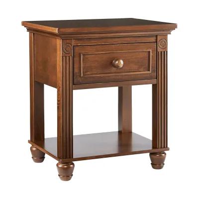 Baby Cache Montana Nightstand Brown Sugar