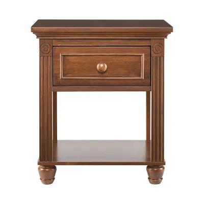 Baby Cache Montana Nightstand Brown Sugar