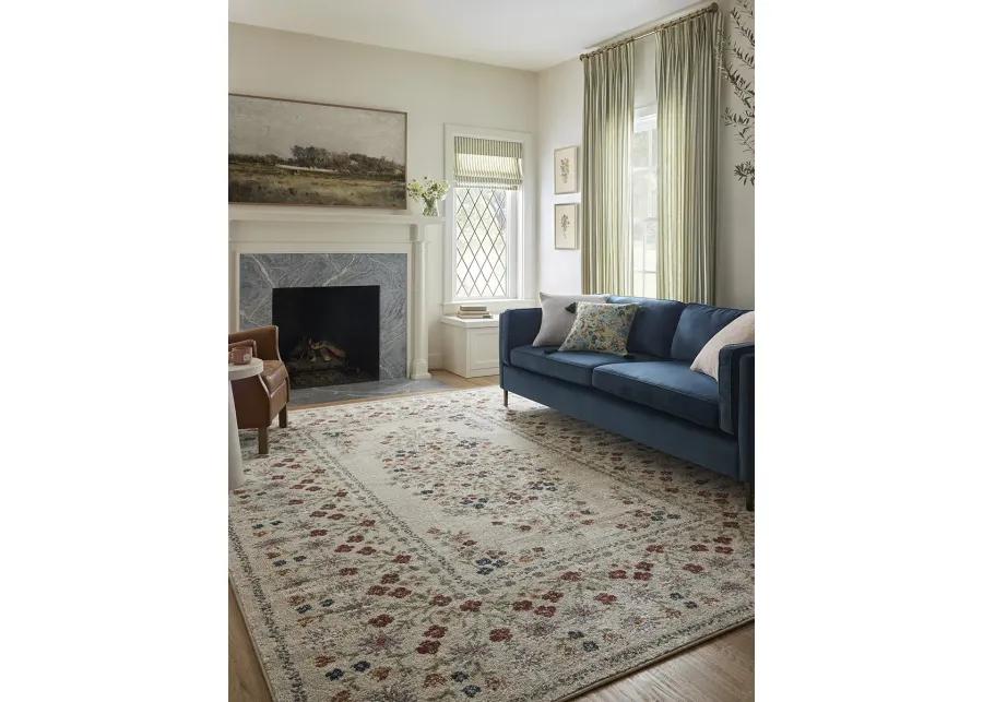 Laurel LAU-02 Linen 2''8" x 8' Rug by Rifle Paper Co.