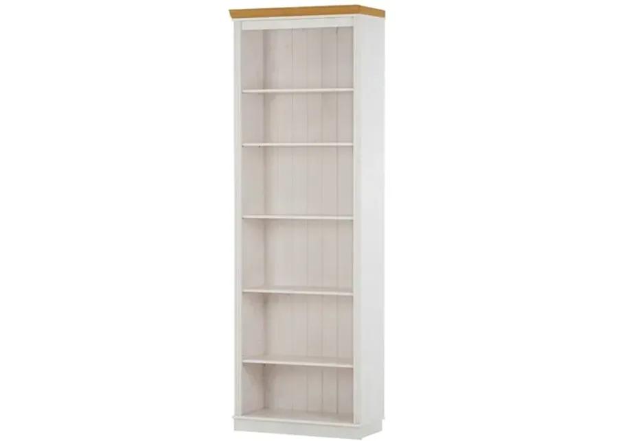 Anita Tall 6 Shelf Wooden Bookcase