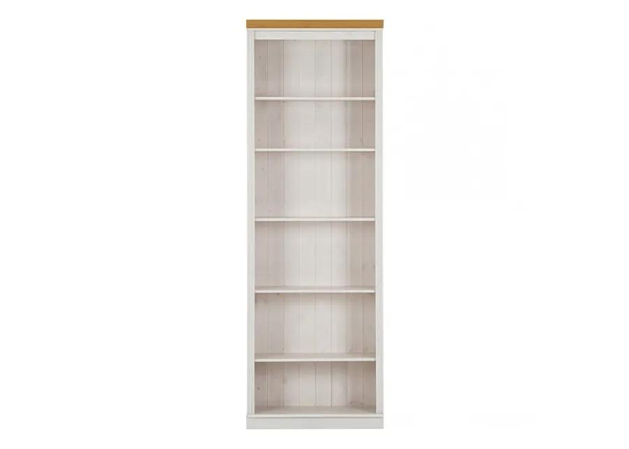 Anita Tall 6 Shelf Wooden Bookcase