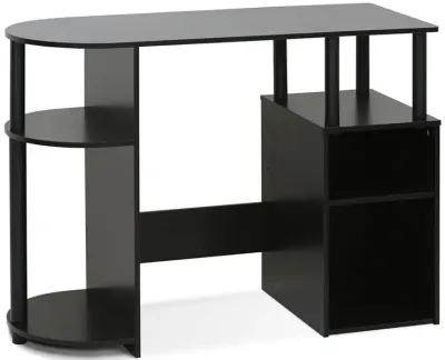 Furinno 15111 JAYA Simplistic Computer Study Desk with Bin Drawers