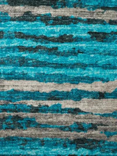 Brisbane BR4 Teal 3' x 5' Rug