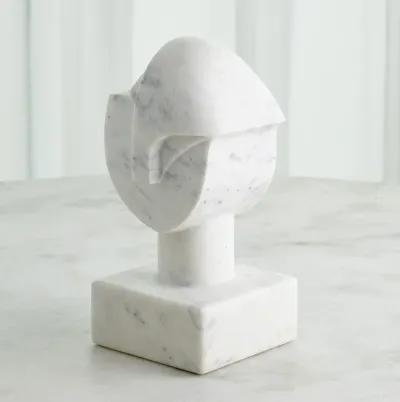 Mod Marble Portrait Bust