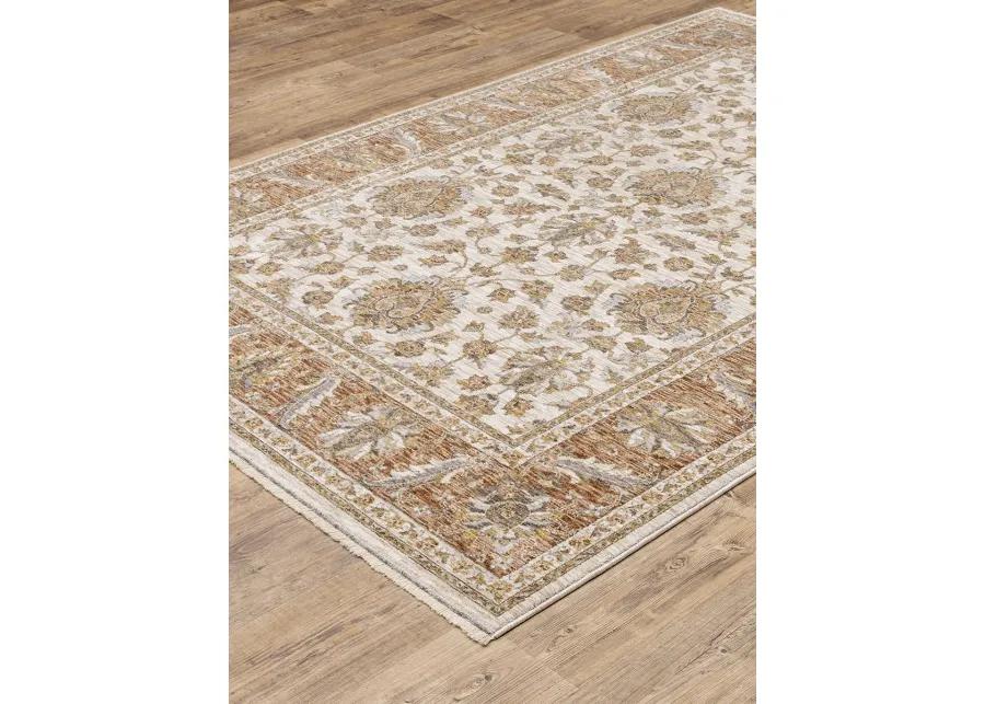 Maharaja 2' x 3' Ivory Rug