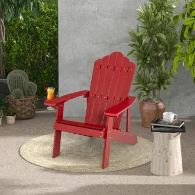 Weather Resistant HIPS Outdoor Adirondack Chair with Cup Holder