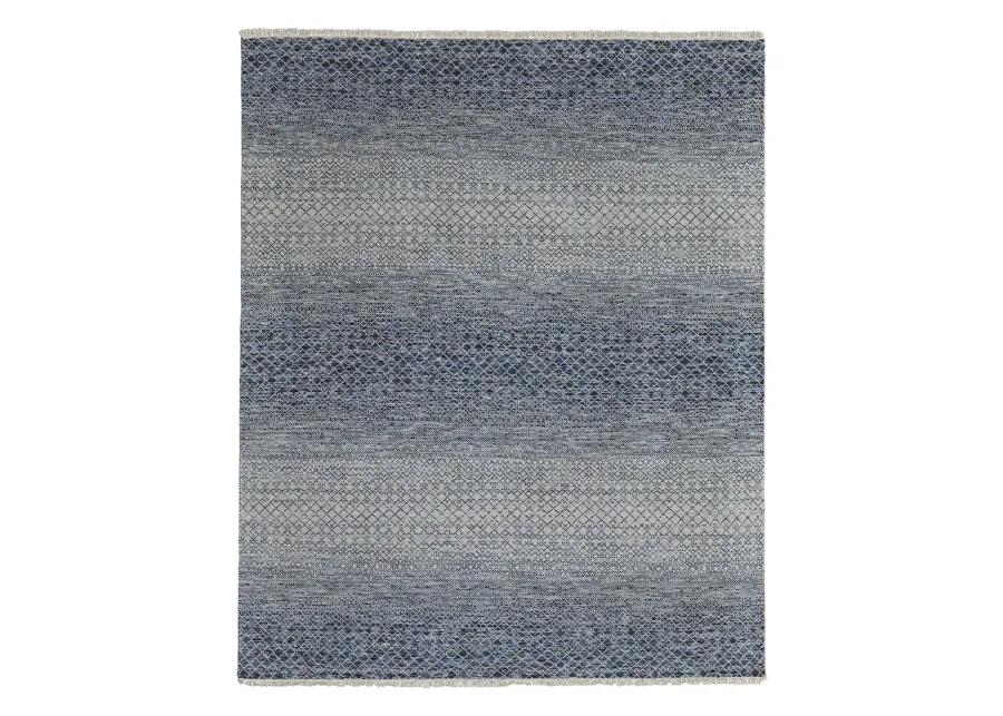 Branson 69BQF 5'6" x 8'6" Blue/Ivory Rug