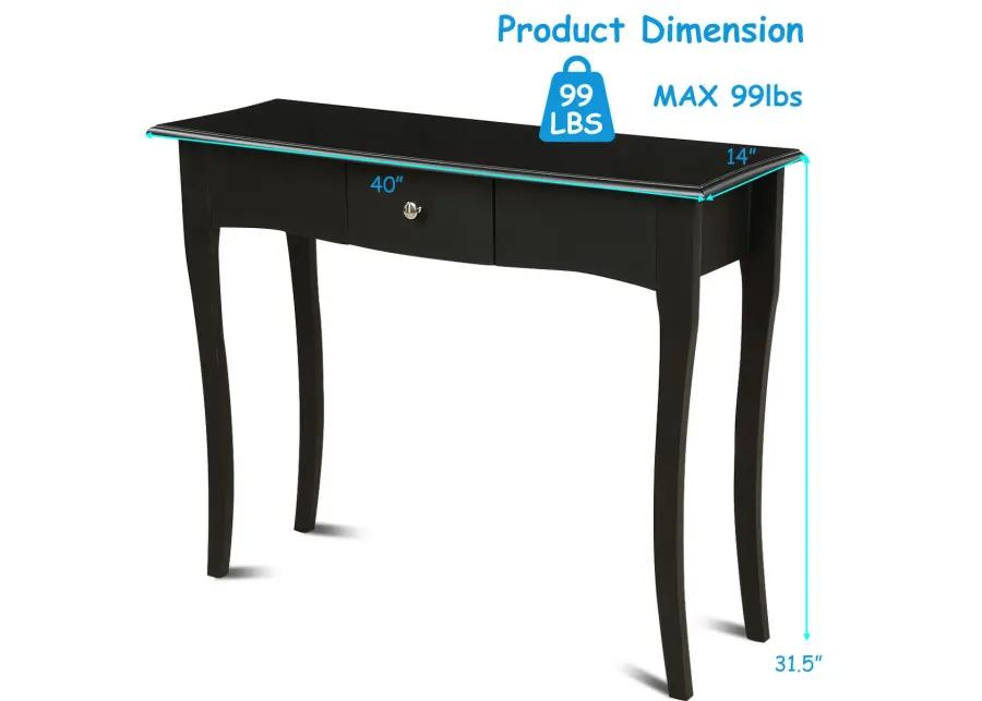 Modern Multifunctional Console Table with Storage Drawer