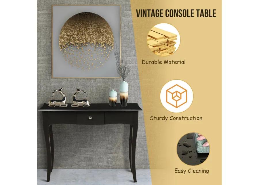 Modern Multifunctional Console Table with Storage Drawer