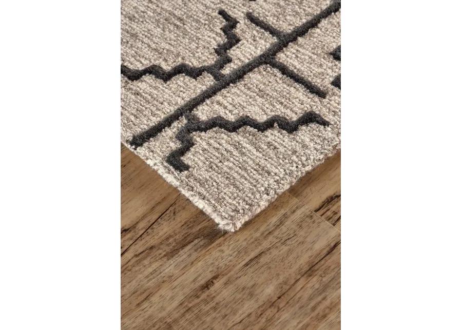 Enzo 8732F Black/Taupe/Gray 9'6" x 13'6" Rug