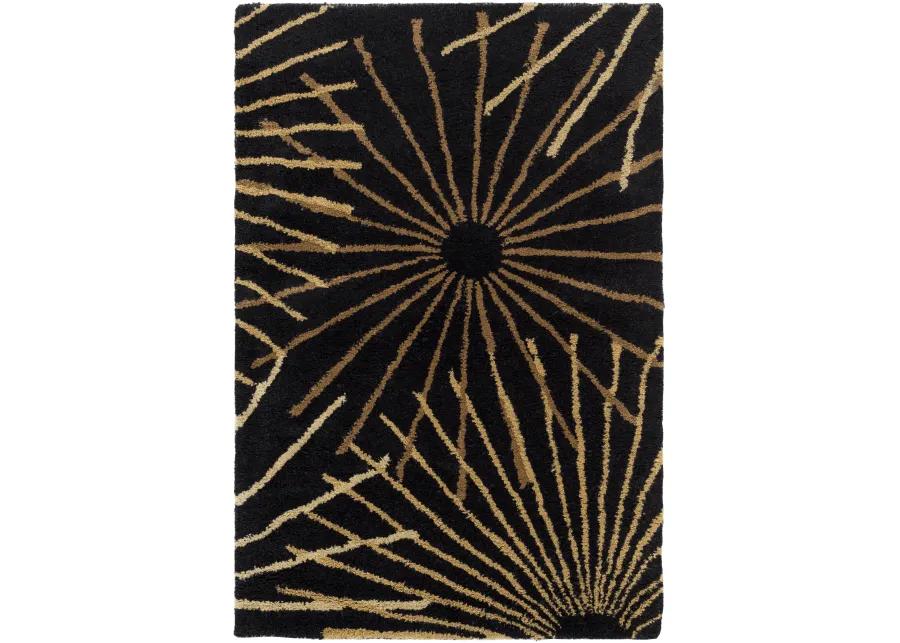 Forum FM-7090 6' Round Brown Rug