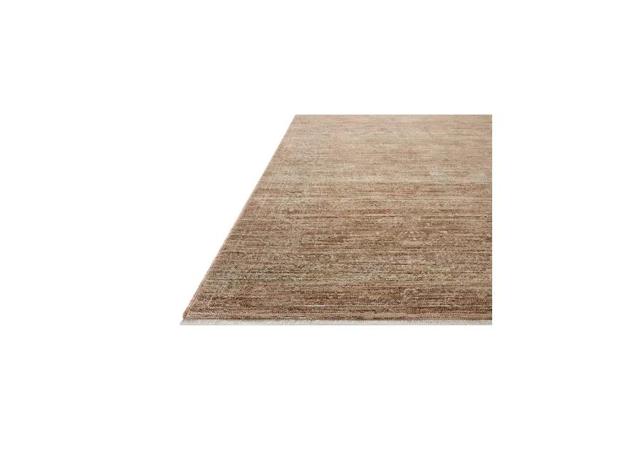 II Tabitha Clay/Natural 2'7" x 10'0" Runner Rug by Loloi II