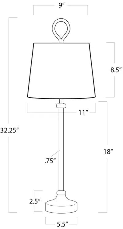 Coastal Living Bimini Buffet Lamp