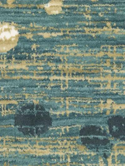 Reed 9'10" x 12'10" Blue Rug