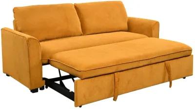 MONDAWE Mondern 3 in 1 Convertible Sleeper Sofa Bed with Reclining Backrest,Small Love Seat Lounge Sofa with Pullout Bed